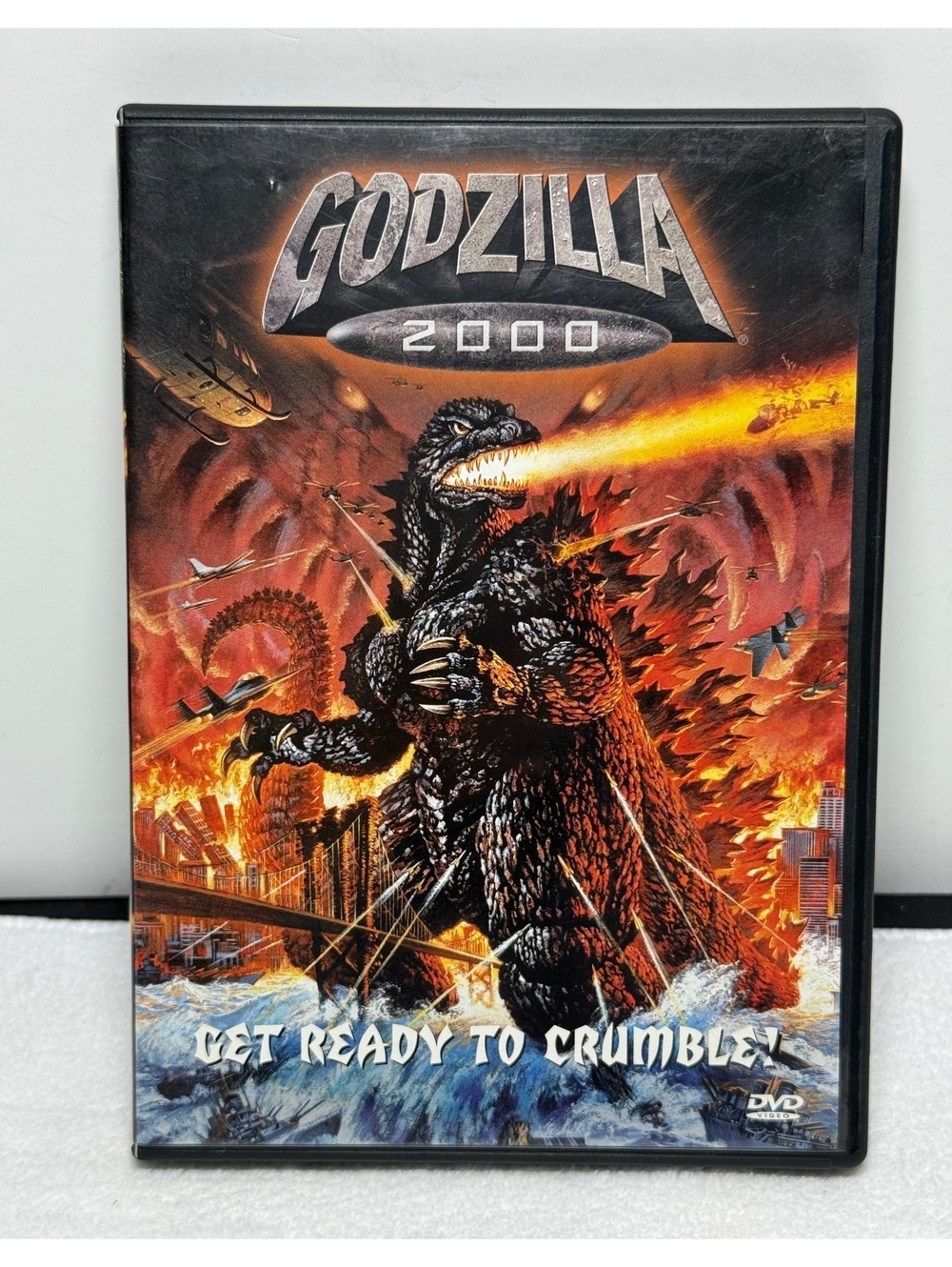 Godzilla 2000 DVD 1999 Toho Kaiju Sci-Fi Action Widescreen